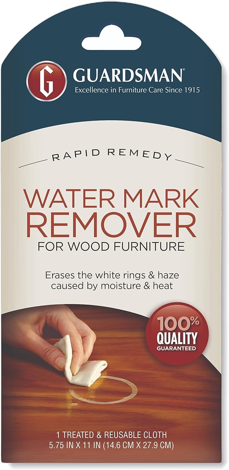 Effortless Water Ring Removal Cloth – Reusable & Unscented for Wood & Glass
