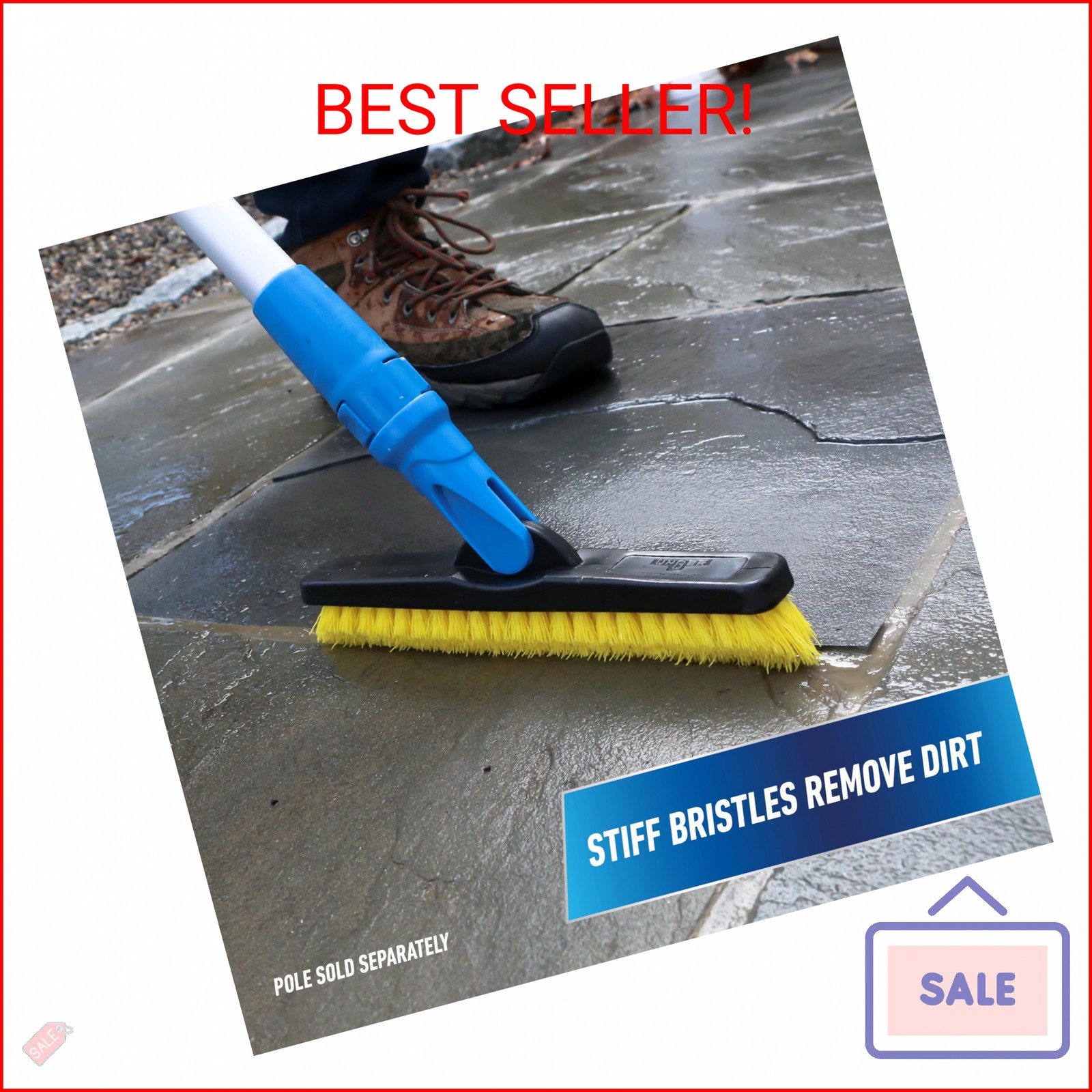 Unger Swivel Grout Brush 5.5″