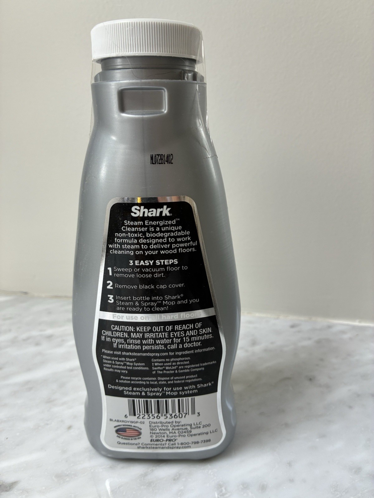 Shark Steam Spray Mop Energized Cleanser Multi Floor Waterfall Fresh 20fl.oz NEW