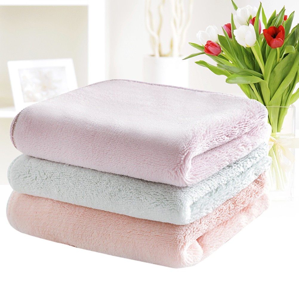 3 Pcs Microfiber Dish Towels Kitchen Cleaning Supplies Absorbent Cloth
