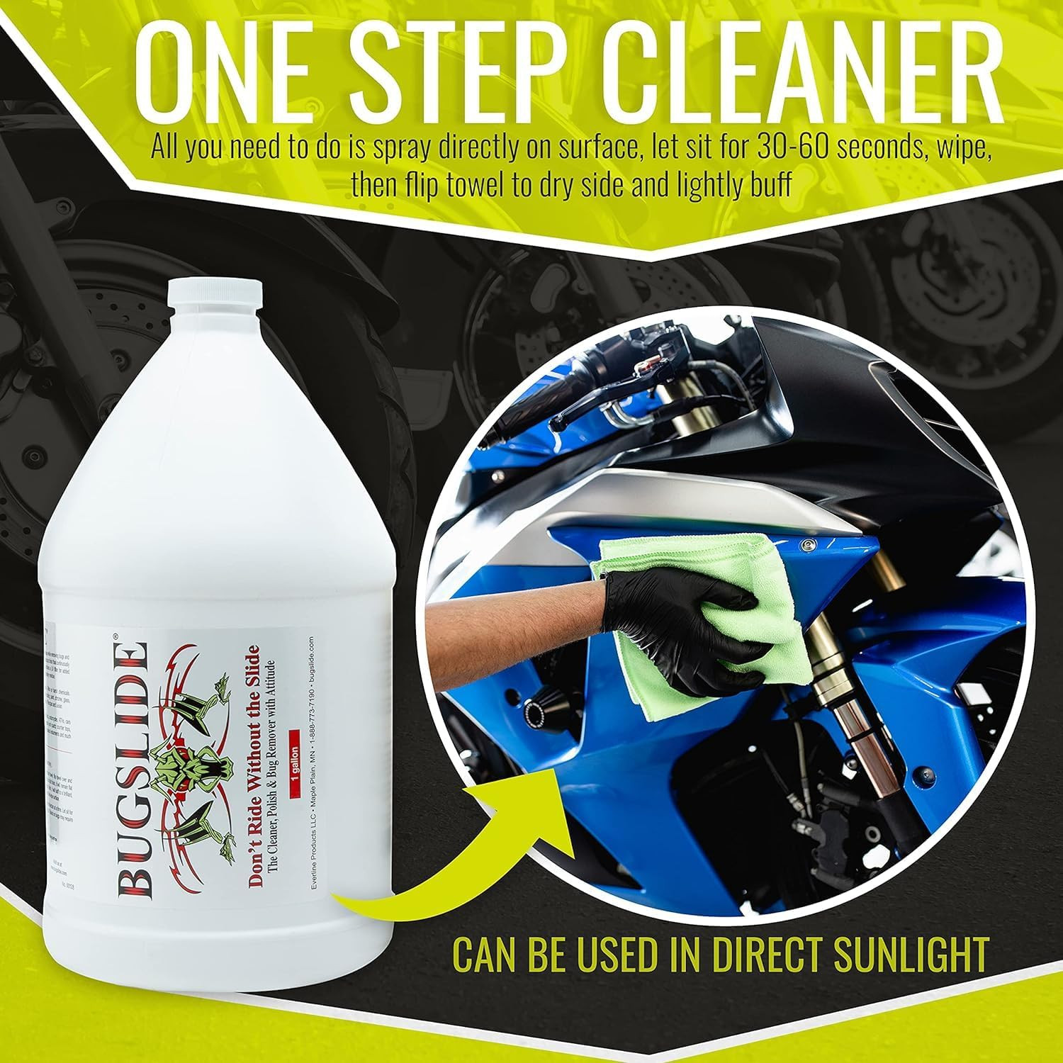 Bug Remover Spray – All Purpose Car Cleaner & Detailer, for Vehicle Interior & E