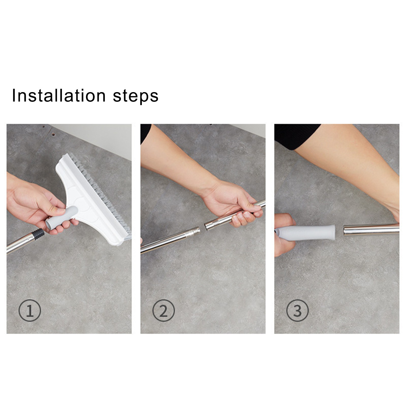 100x23cm White Floor Brush Tile Cleaning Tool
