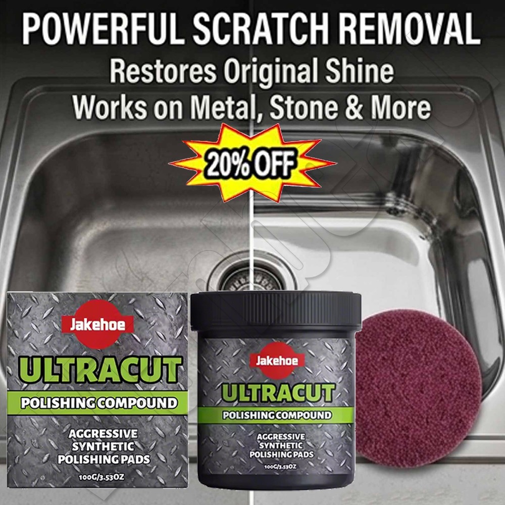 Ultracut Polishing Compound, Surface Restoration Polish With Pad /100G ~20%OFF