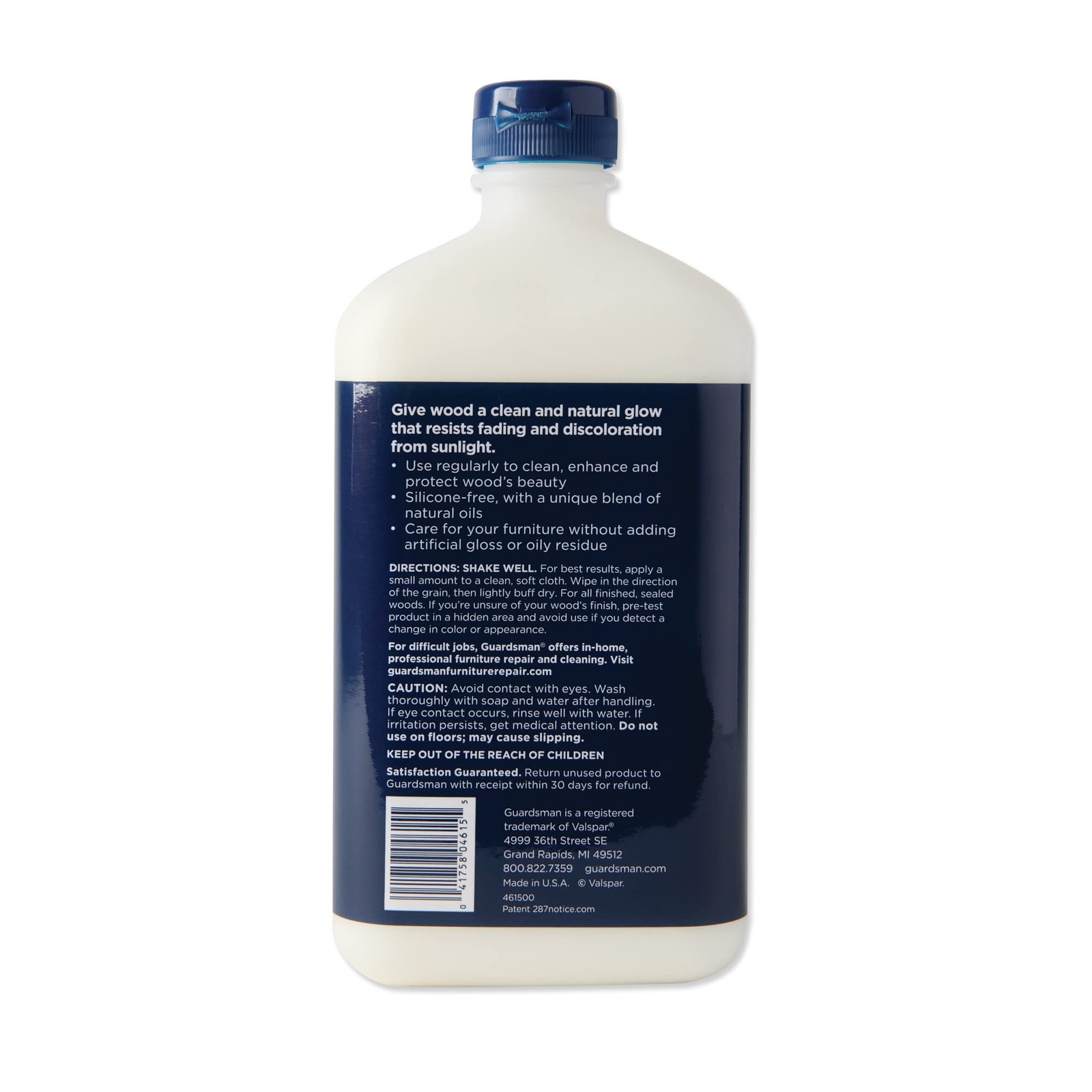 Guardsman Clean & Polish For Wood Furniture – Cream Polish 16 oz – Silicone