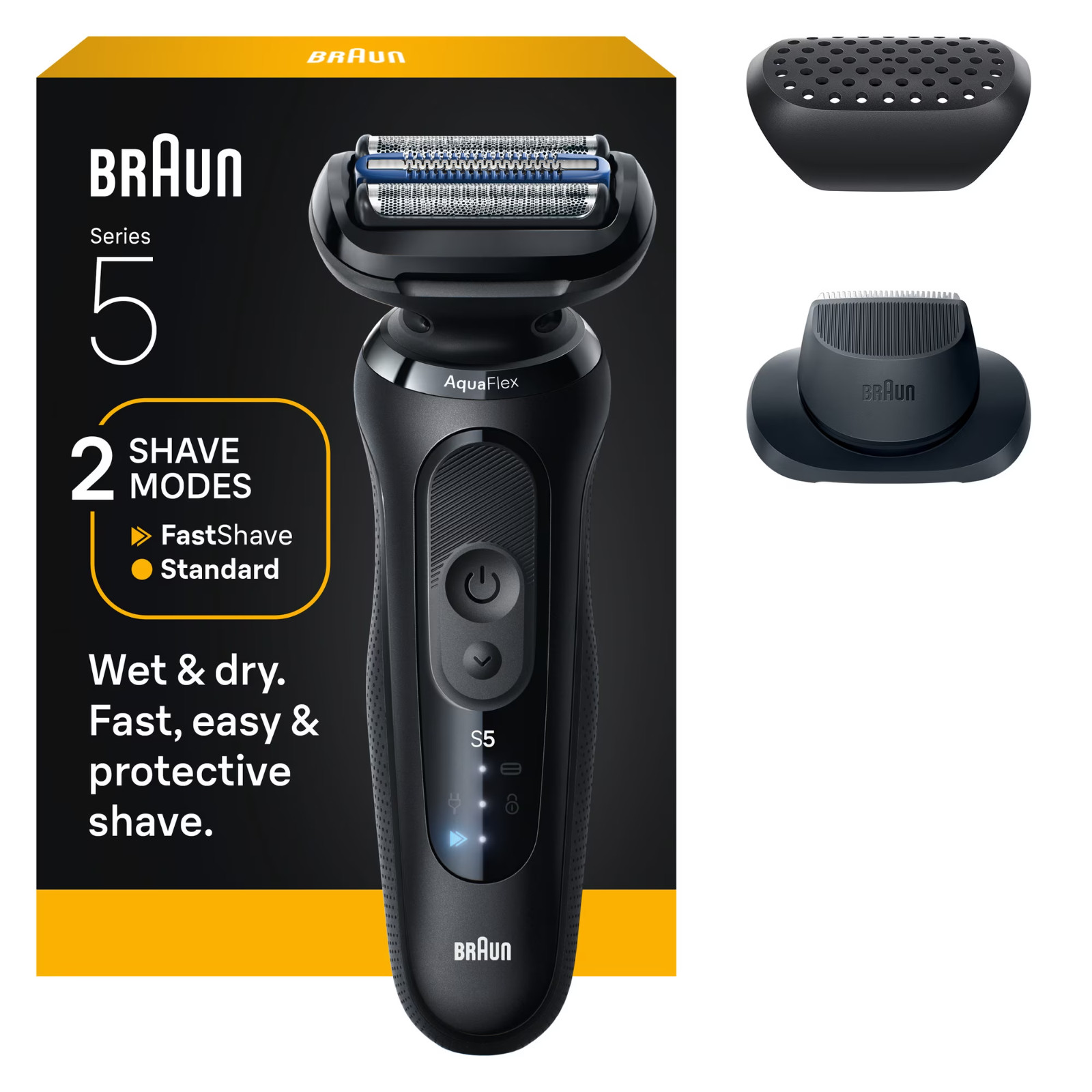 Braun Electric Razor for Men Series 5, Electric Shaver, Beard Trimmer S5 5120s