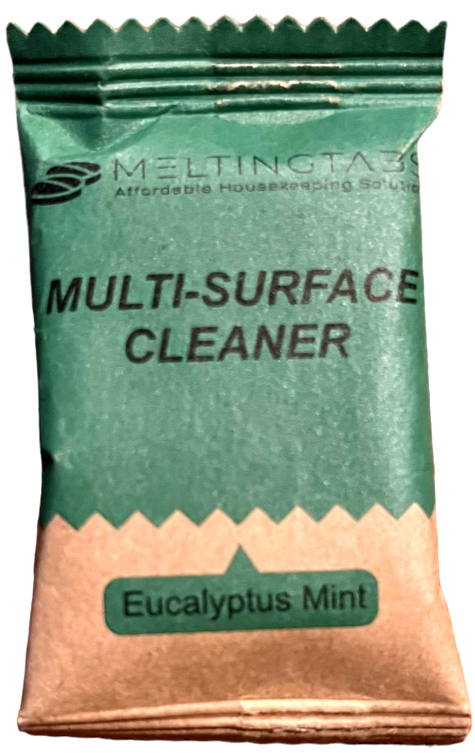 MELTINGTABS Multi-Surface Cleaner – Eucalyptus Mint – 6 Tablets + 500ml Bottle