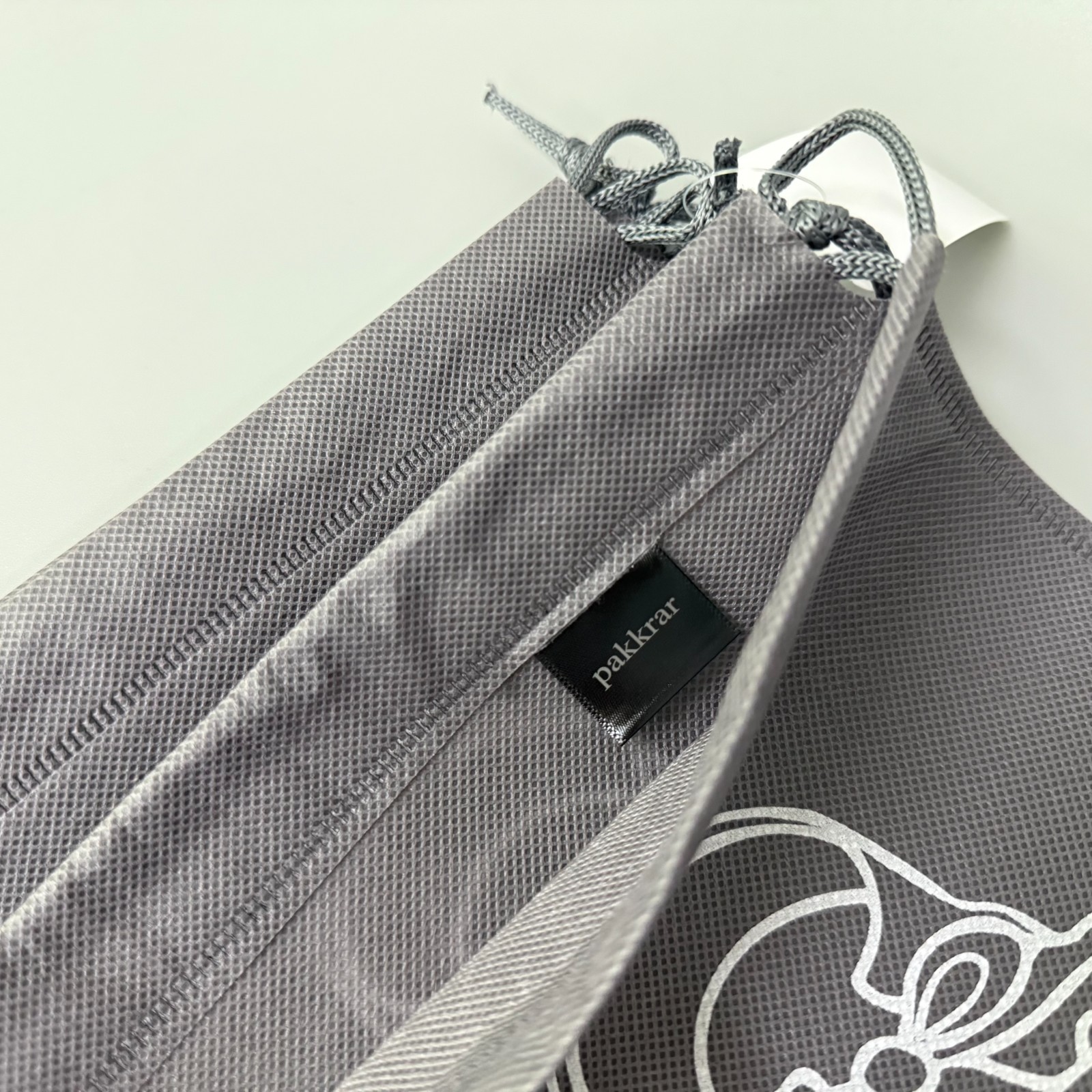 pakkrar Shoe Bags for Storage, Portable Non-Woven Shoe Organizers Storage Bags