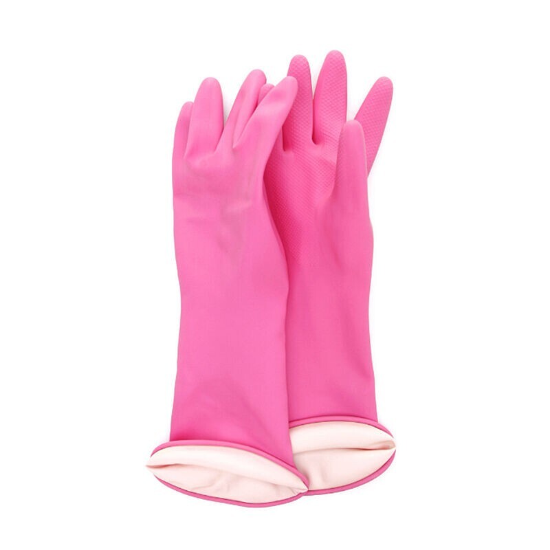 KIDS Rubber Gloves Pink Children Dishwashing Cleaning Play Kitchen School