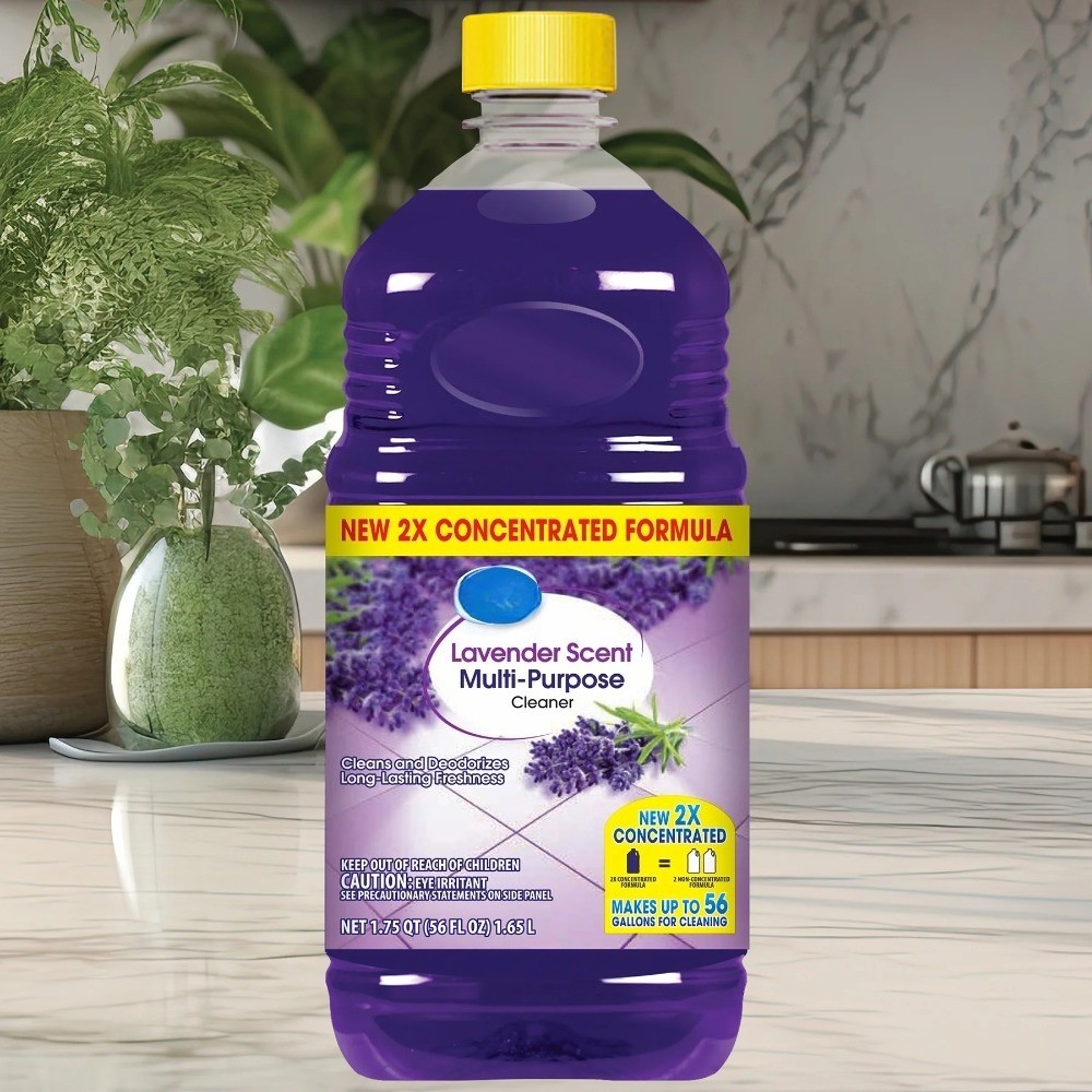 (3 pack) Concentrated Multi Purpose Cleaner, Lavender Scent, 56 fl oz
