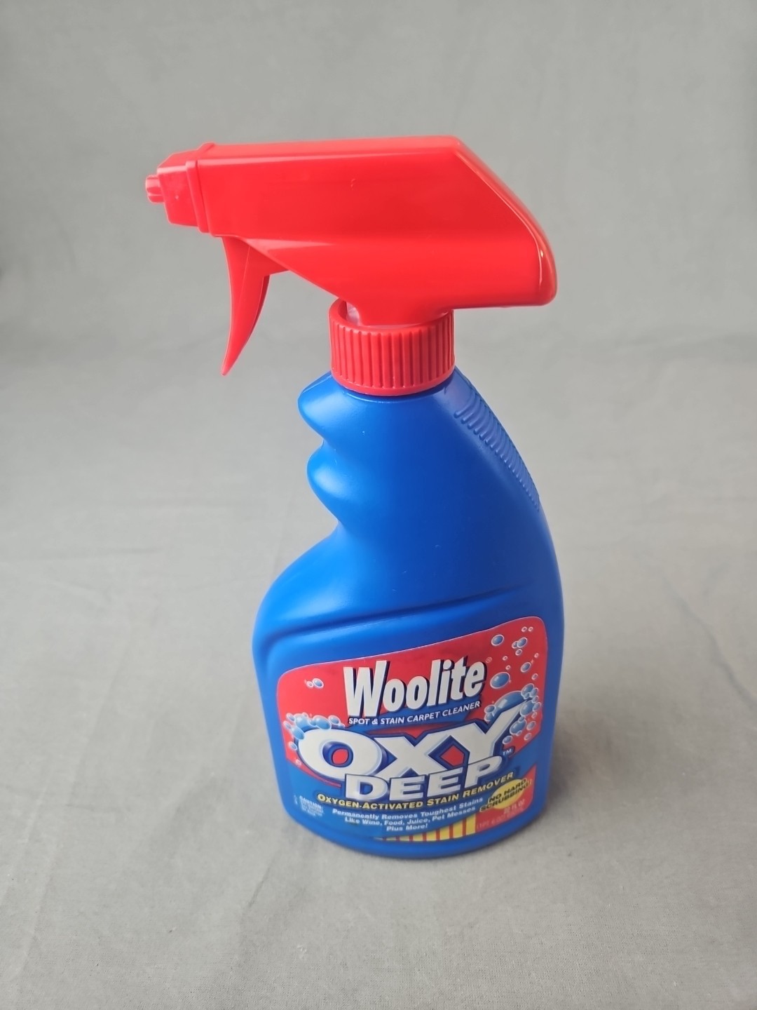 Vintage Woolite Oxy Deep Spot & Stain Carpet Cleaner 20oz 90% Full