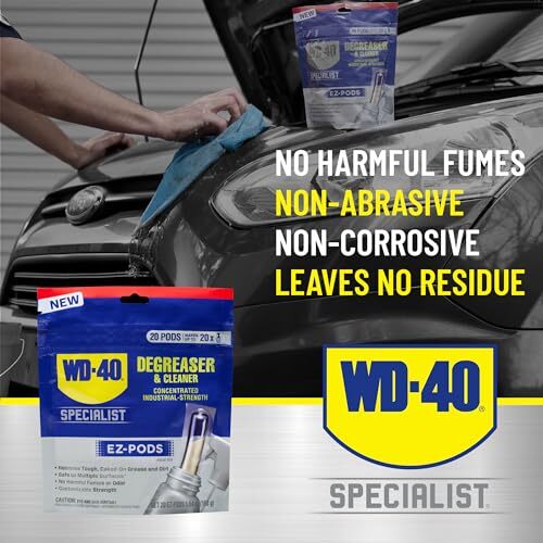 WD40 Degreaser Cleaner Pods 6 Pack Multi Surface Heavy Duty Easy Use