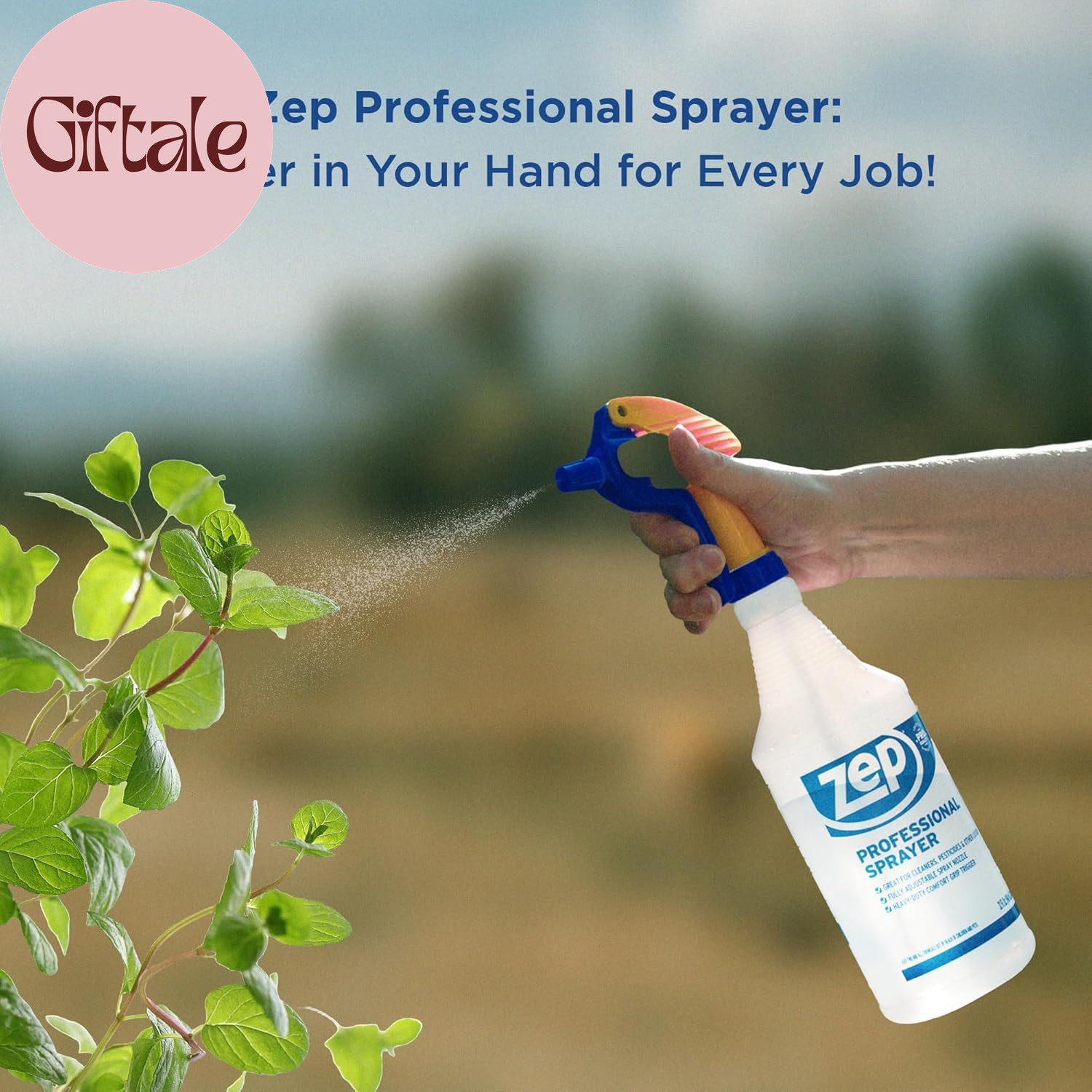Professional Sprayer Bottle – 32 Oz (Pack of 3) – HDPRO1 – Versatile Adjustable