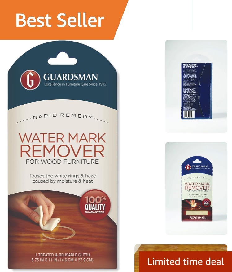 Professional Water Stain Remover Cloth – Restore Wood & Metal Surfaces – 1 Count
