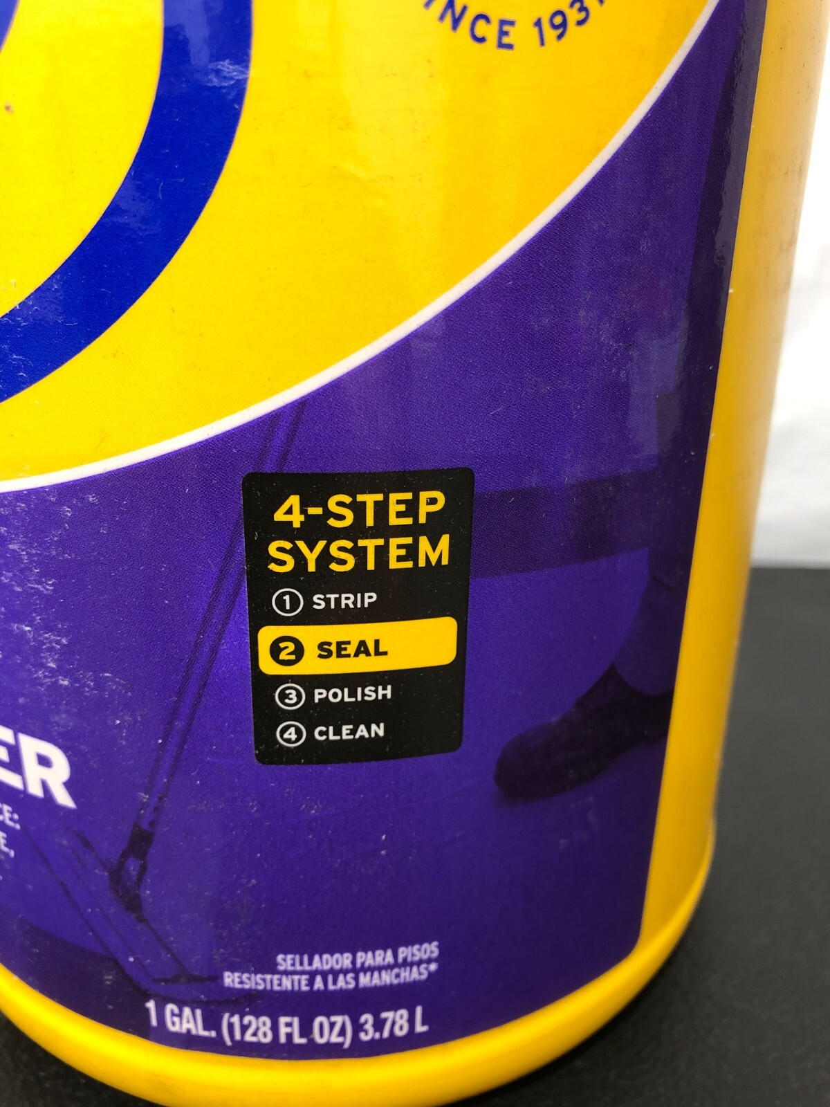 Zep Commercial Stain Resistant Floor Sealer, 1 Gal Bottle ZUFSLR128 Zep