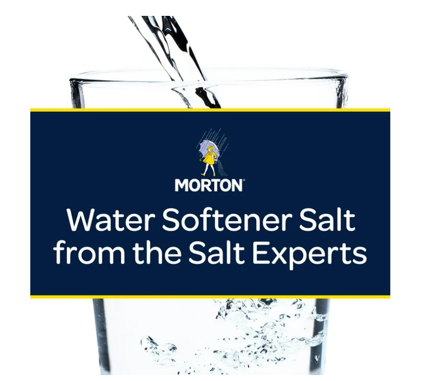 Morton Salt Clean and Protect Water Softener Salt Pellets, 40 lb. Bag (pack 2 )