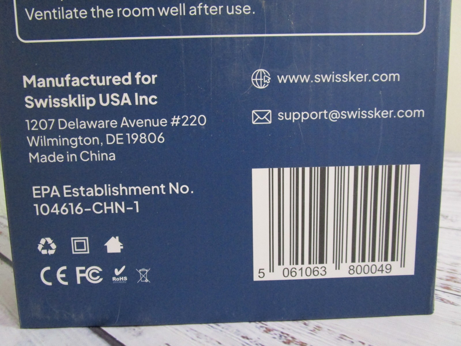 NEW HaloUV Swissker By Swissklip Powerful UV Light Enhanced Cleanliness Hygiene