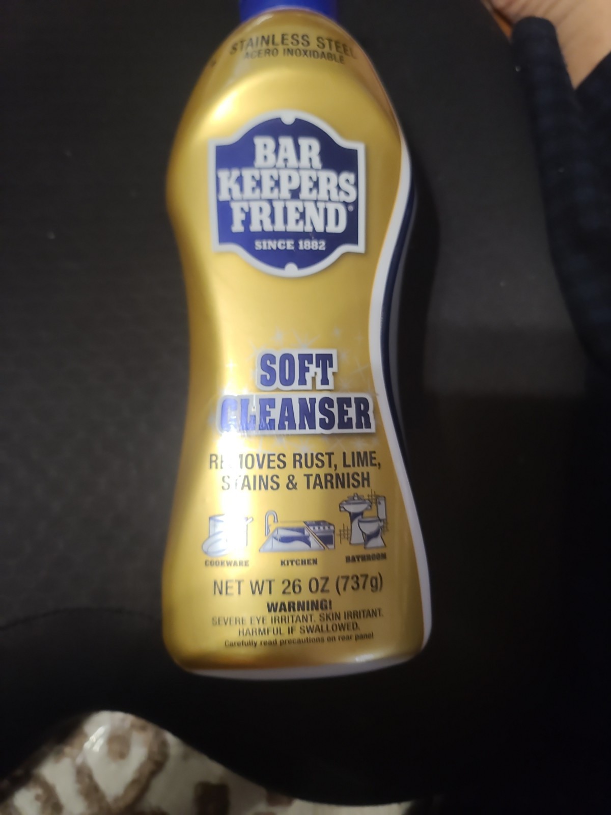 Bar Keepers Friend Soft Cleaner Premixed Formula, Citrus, 26 Ounce