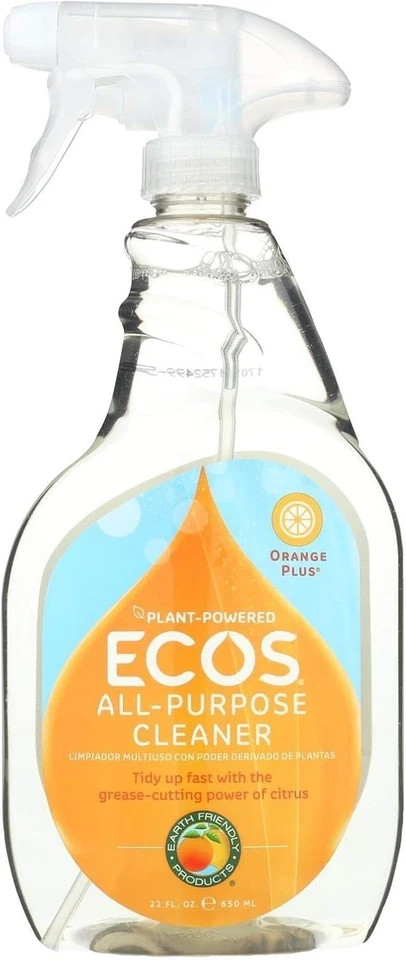 ECOS All-Purpose Cleaner Orange Plus 22 fl.oz Each (Pack of 6)