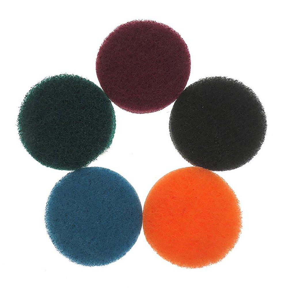 1″-7″ Drill Power Brush Tile Scrubber Scouring Pads Cleaning Pad 240-3000 Grit