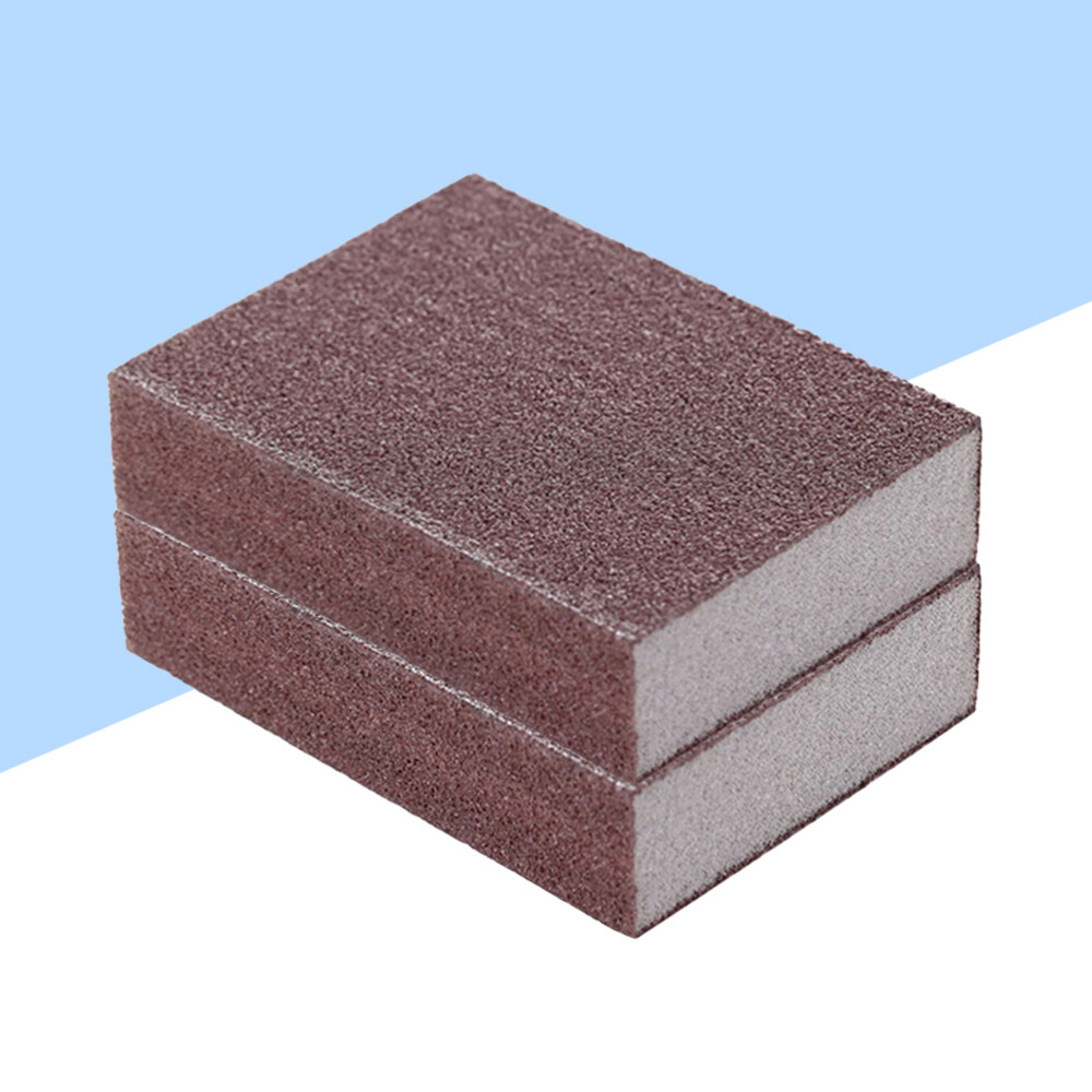 5pcs Washing Sponge Kitchen Sponge Cleaning Rust Scrubber Sanging Sponge Sponges