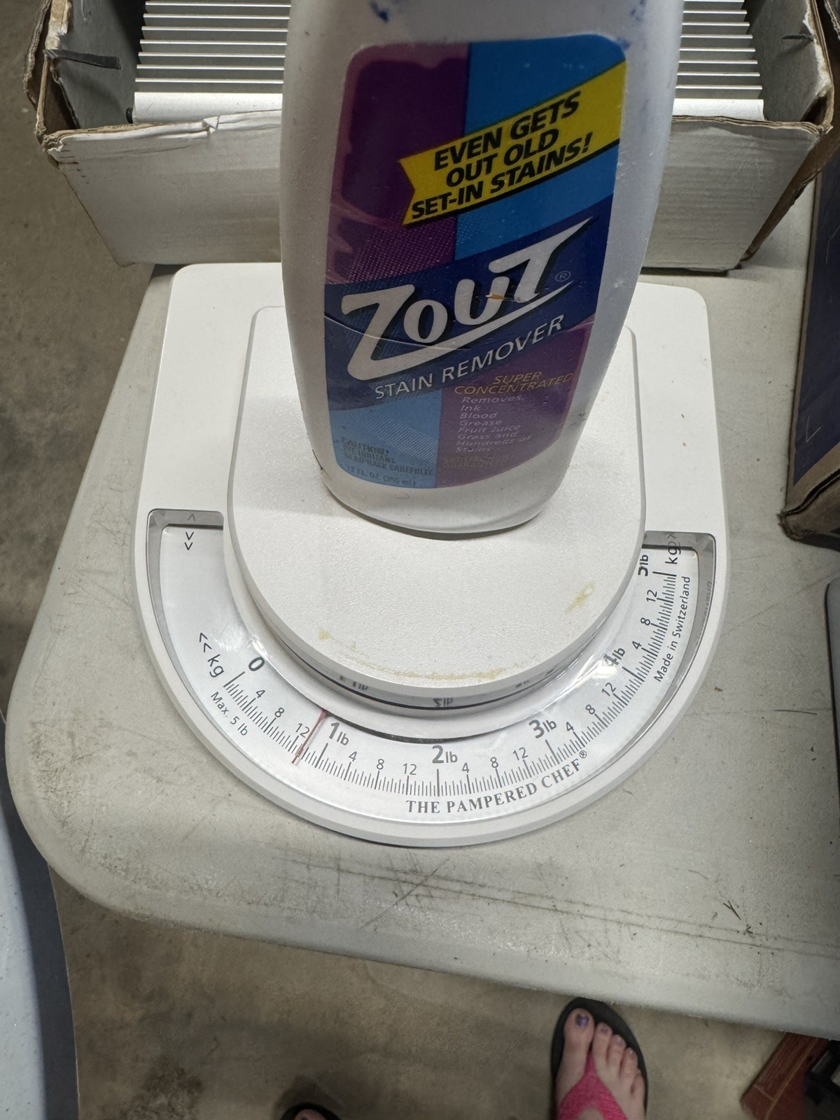 Zout Stain Remover Super Concentrated Original Formula 12oz Older Version