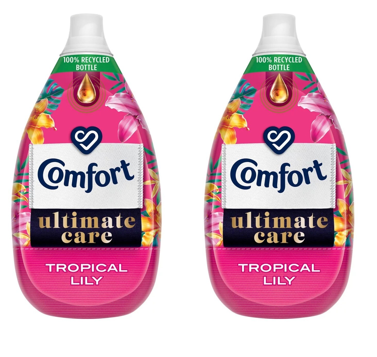 Comfort Ultimate Care Fabric Conditioner Tropical Lily 58 Washes PACK OF 2