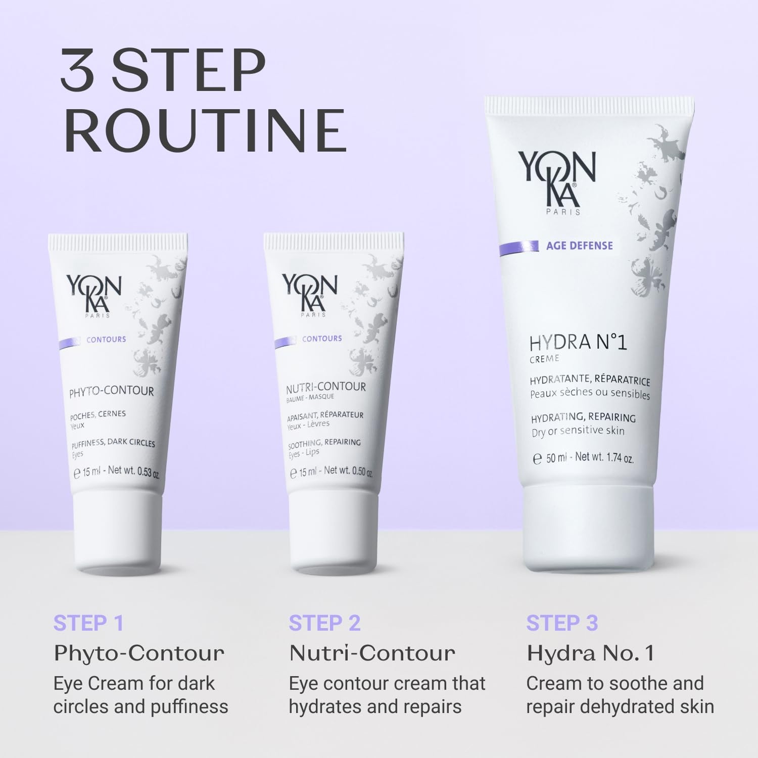 Yon-Ka Phyto-Contour | Anti-Aging Eye Cream with Rosemary Extract | Reduces Pu
