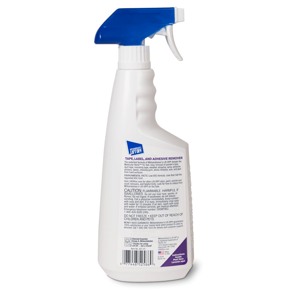 Motsenbocker – Tape, Label, & Adhesive Remover