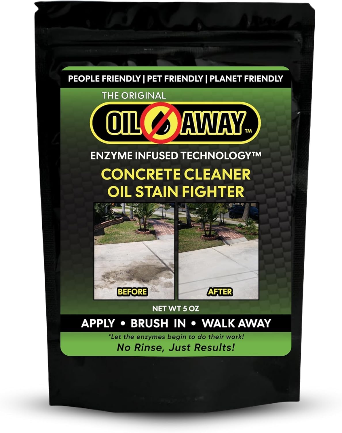 Driveway 5oz Cleaning Starter Kit | Fight Stains | Brighten Driveway | Dry Po…