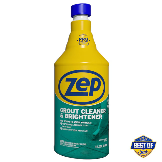Zep Grout Cleaner and Brightener – 32 Ounce
