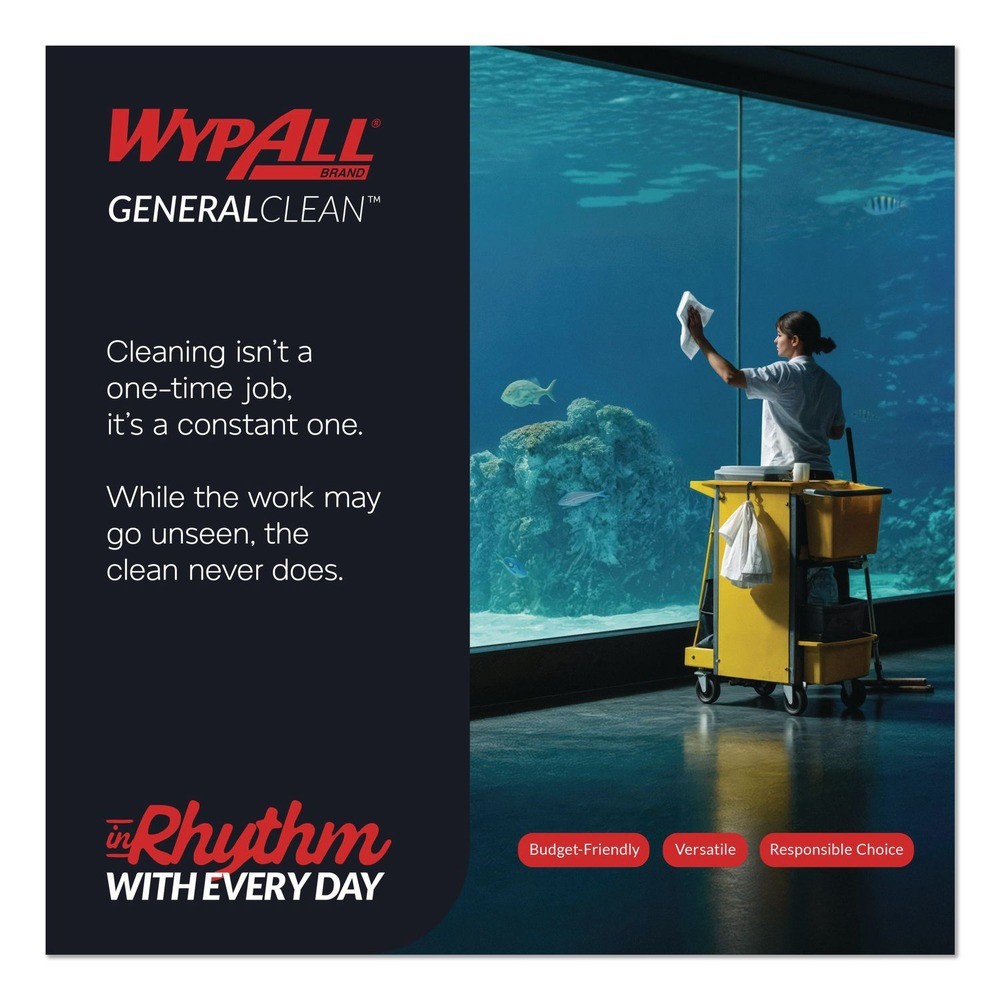 WypAll 05812 L30 Quarter Fold 12.5″ x 12″ Towels (90/PLYPK, 12 PLYPK/CT) New