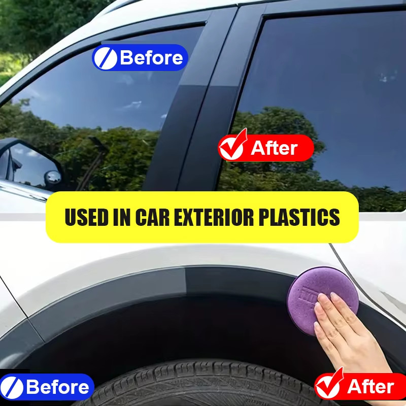 Car Plastic Restorer Trim Coating Agent Exterior Plastic & Rubber Renew