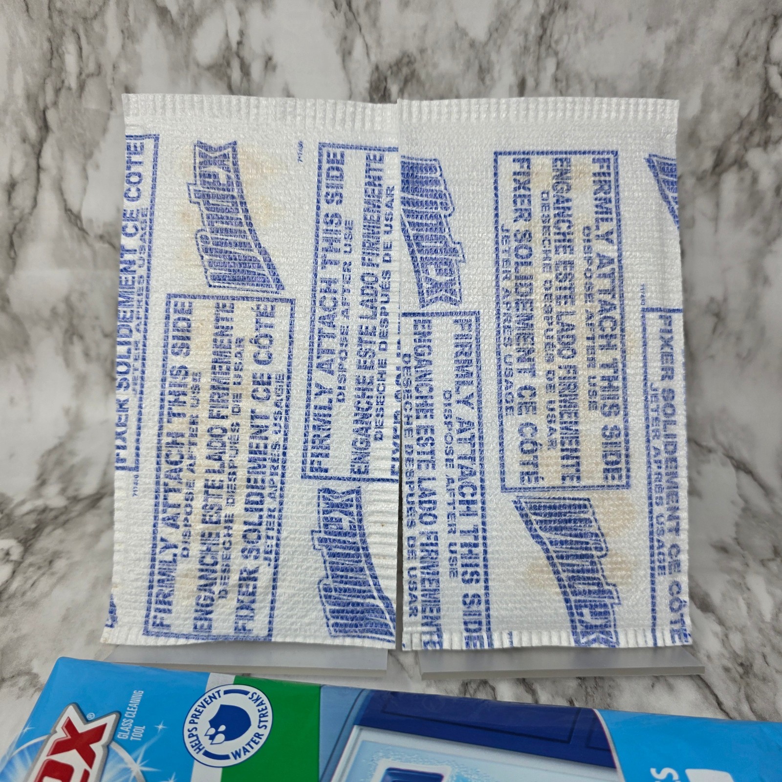 2 Windex Outdoor Refill Pads Window Cleaning Discontinued 1 Open Pack New 4 Pads