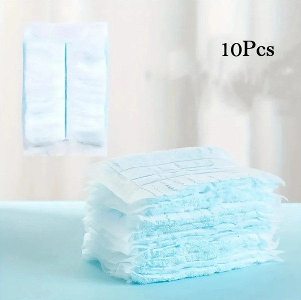 10 Pieces Duster Refills Disposable Duster Refills Compatible for Swiffer, Blue