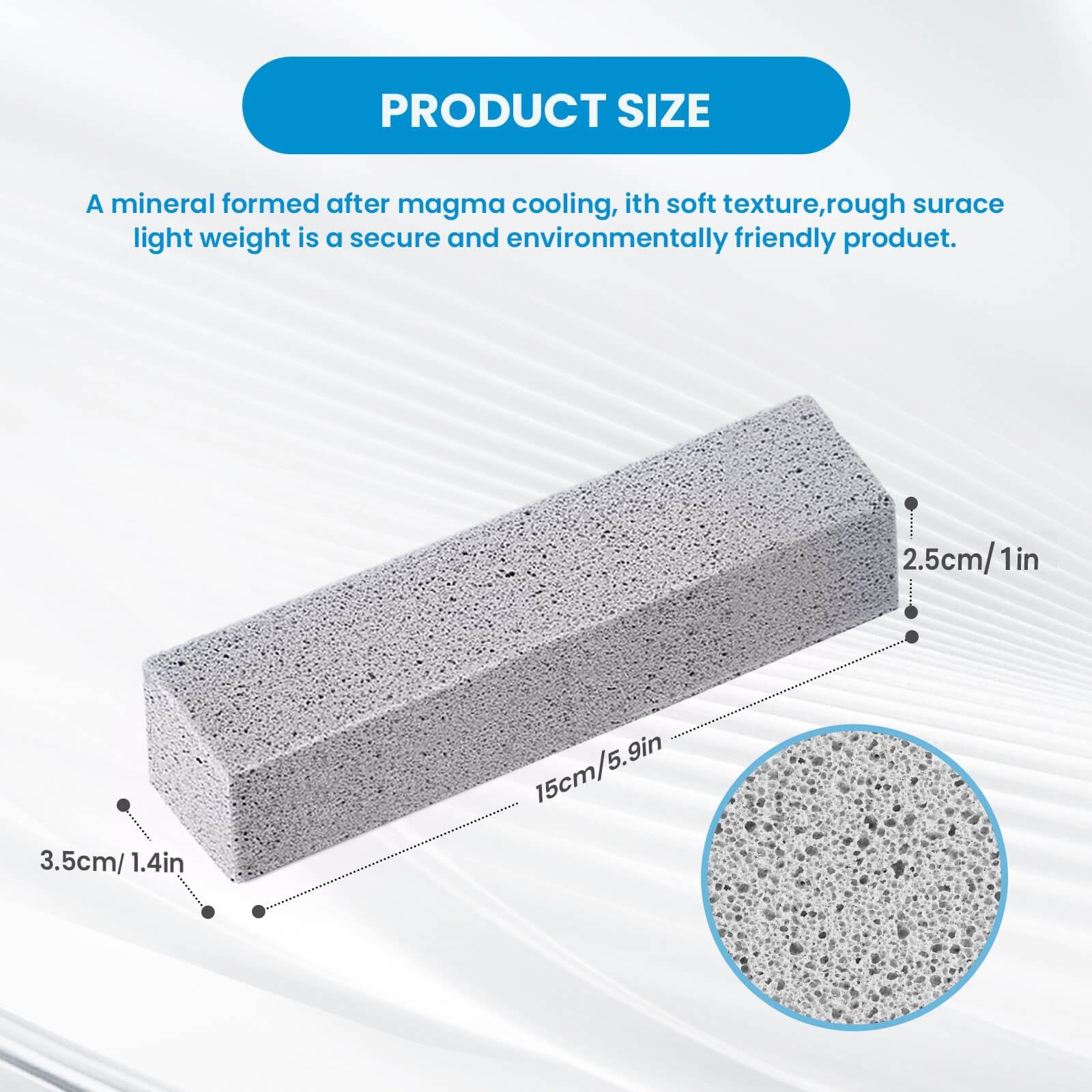 30 Pack Pumice Stone for Toilet Bowl Cleaning, Toilet Pumice Stones for Cleaning