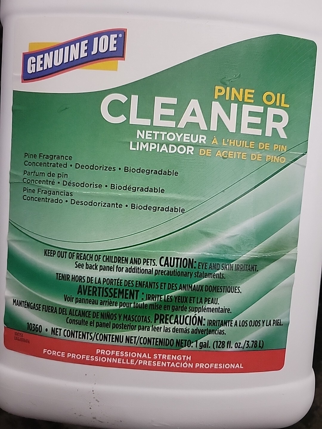 Genuine Joe Pine Oil Cleaner 1 Gallon