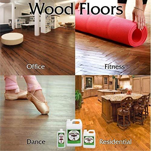 Hope’s Pure Tung Oil, Waterproof Natural Wood Finish and Sealer, 128 Fl Oz