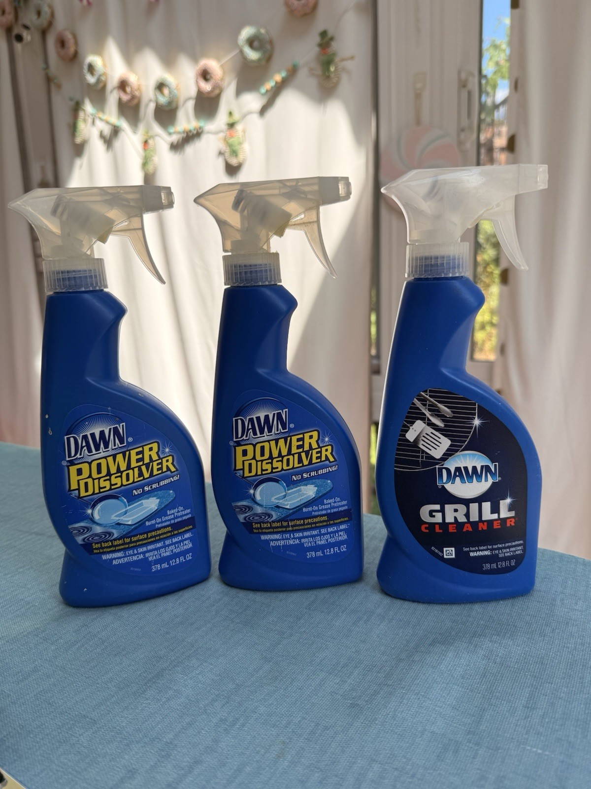 Dawn Grill Cleaner spray 12.8 oz bottle BBQ Power Dissolver QTY 3