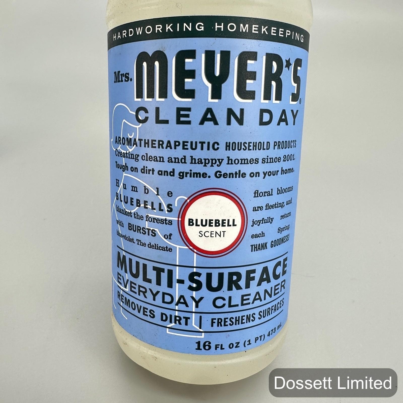 Mrs Meyers Clean Day Bluebell Multi-Surface Cleaner 16oz Spray Plant Based Lot 6