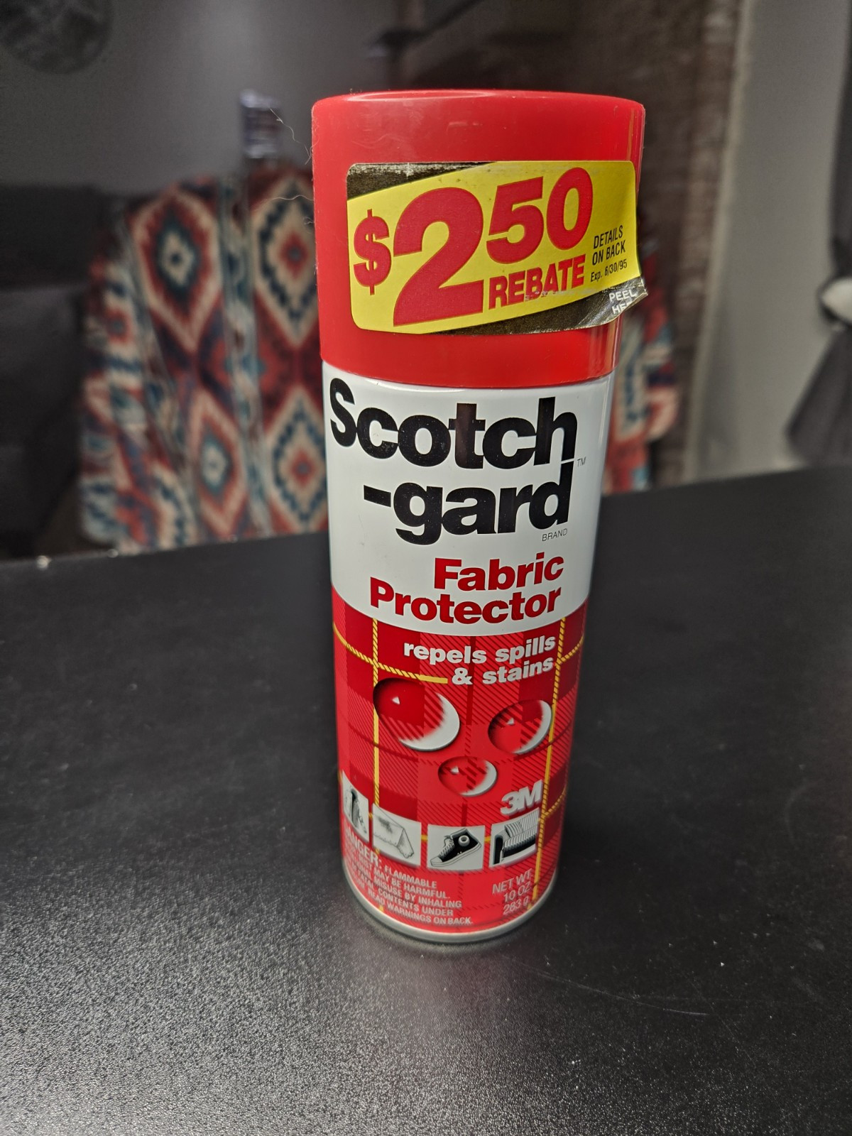 1992 SCOTCHGARD Protector Fabric Upholstery 10 oz OLD FORMULA PARTIAL READ