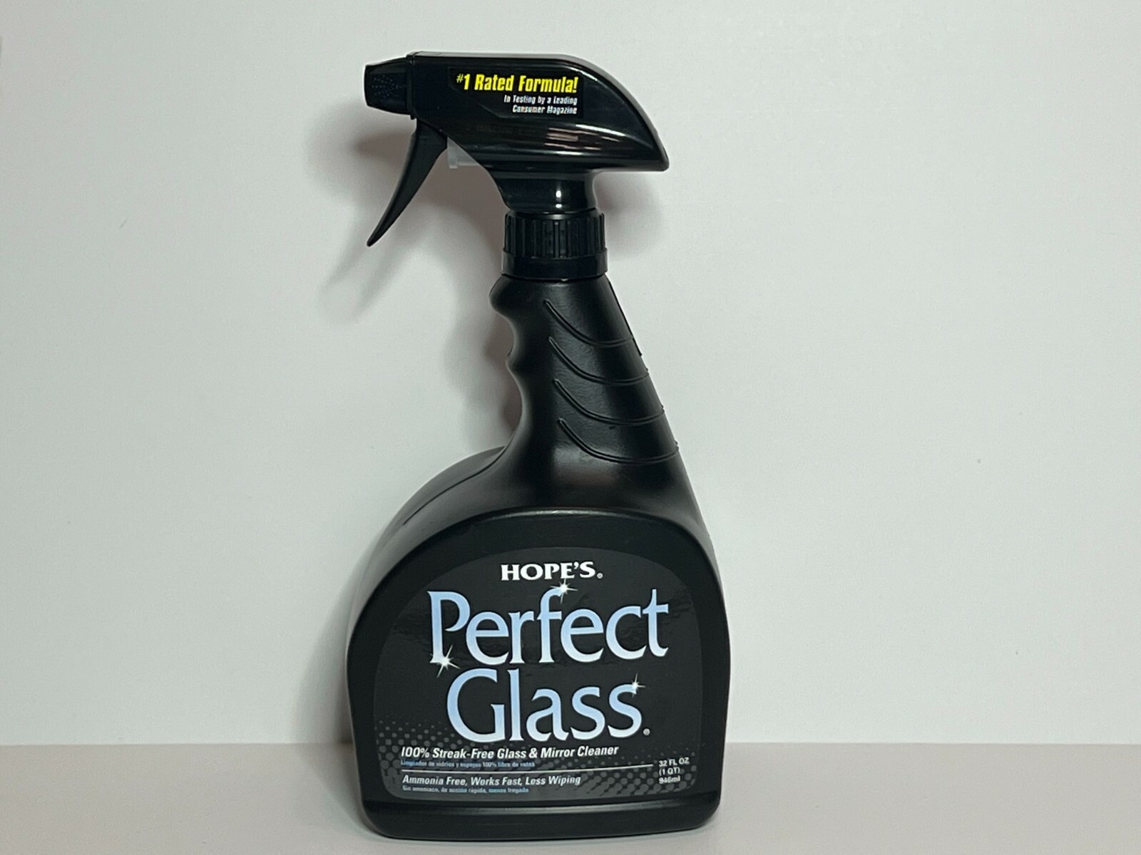 Hope’s Perfect Glass Glass Cleaner, Unscented, 32-oz Bottle (HOC32PG6)