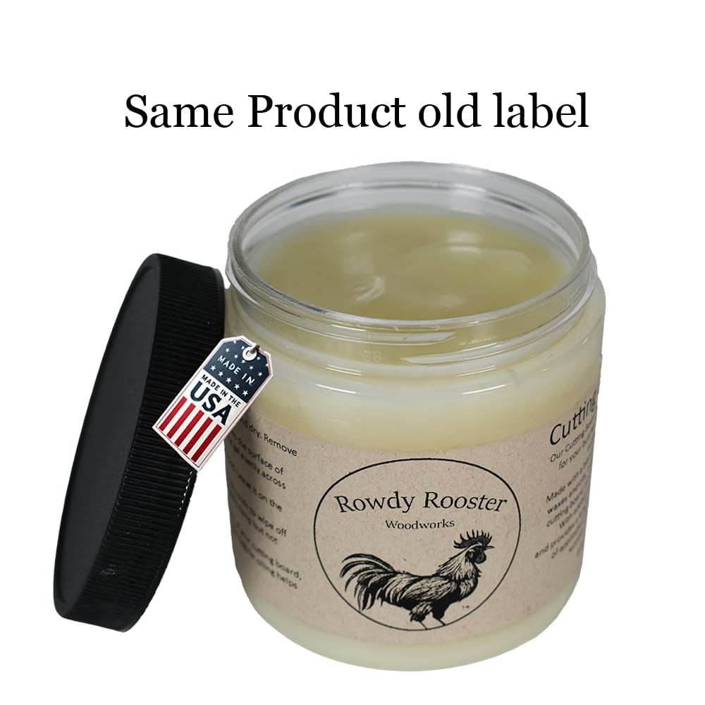 Food Grade Cutting Board Wax & Oil Treatment – Butcher Block Conditioner 8 fl.
