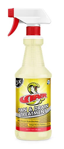 Viper AC Pan & Drain Treatment 1Qt 32 Oz Trigger Spray Cleans Deodorize Protect
