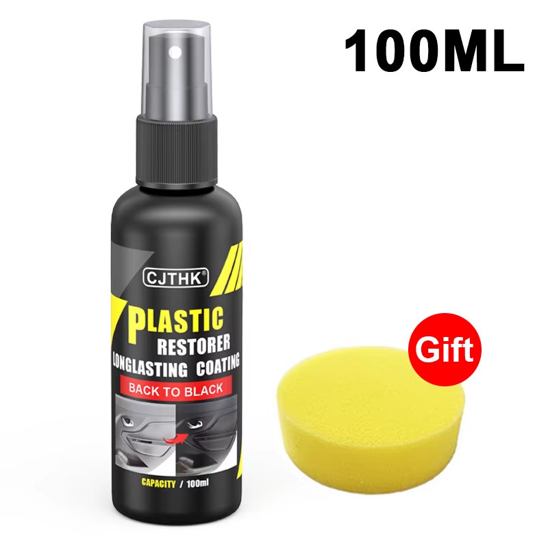 Car Plastic Restorer Trim Coating Agent Exterior Plastic & Rubber Renew