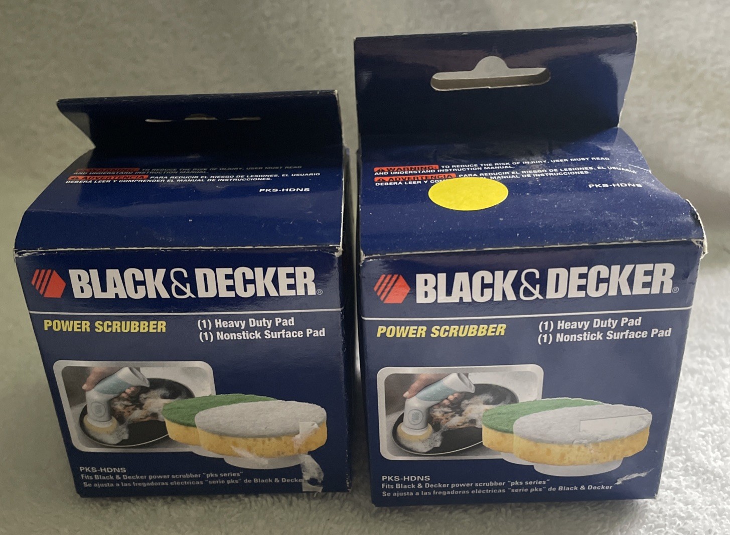 Black and Decker PKS160 Power Scrubber Brushes, 2 Pack