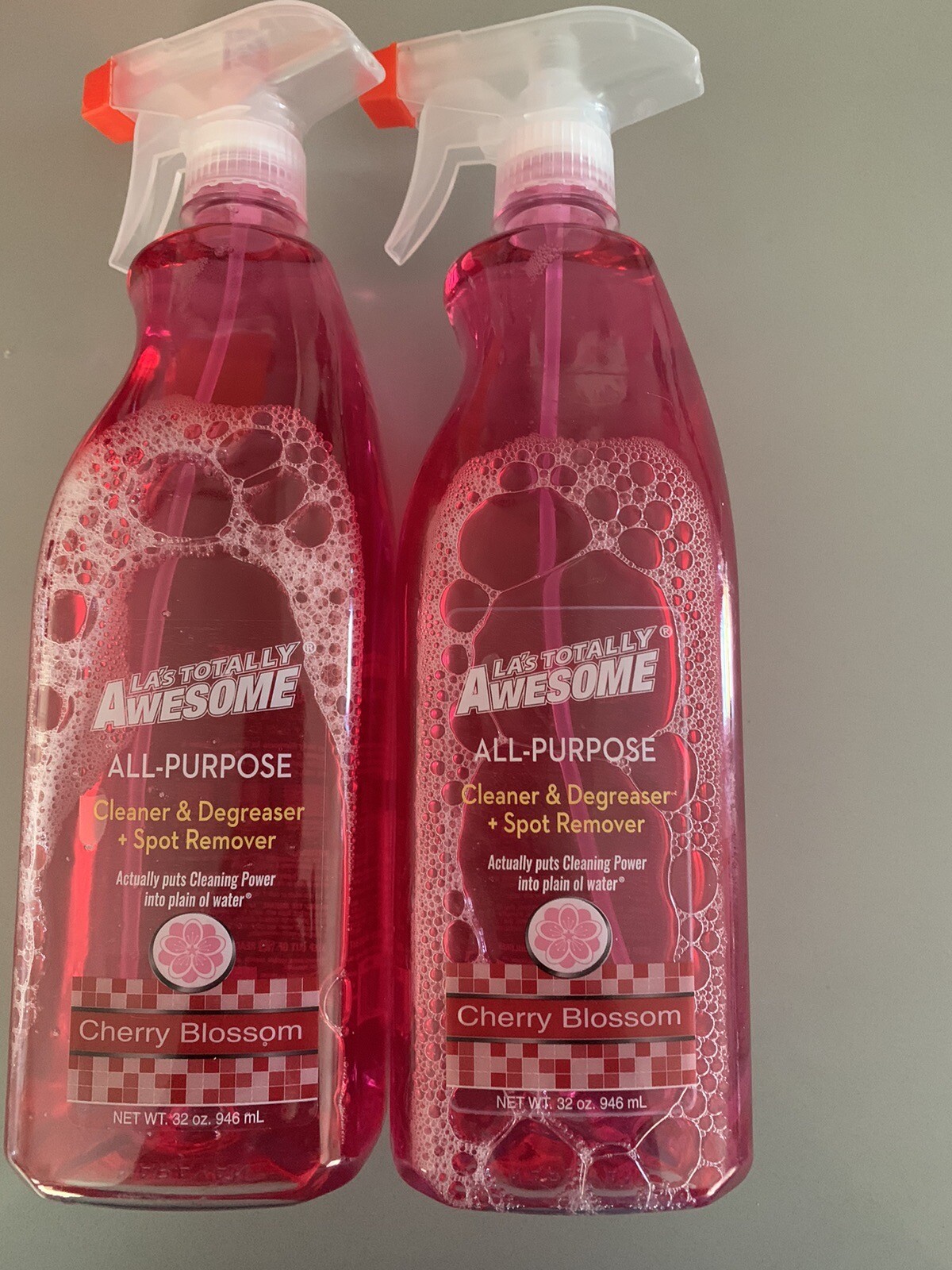 2Pack!! LA’s TOTALLY AWESOME BATHROOM Cleaner Cherry Blossom.