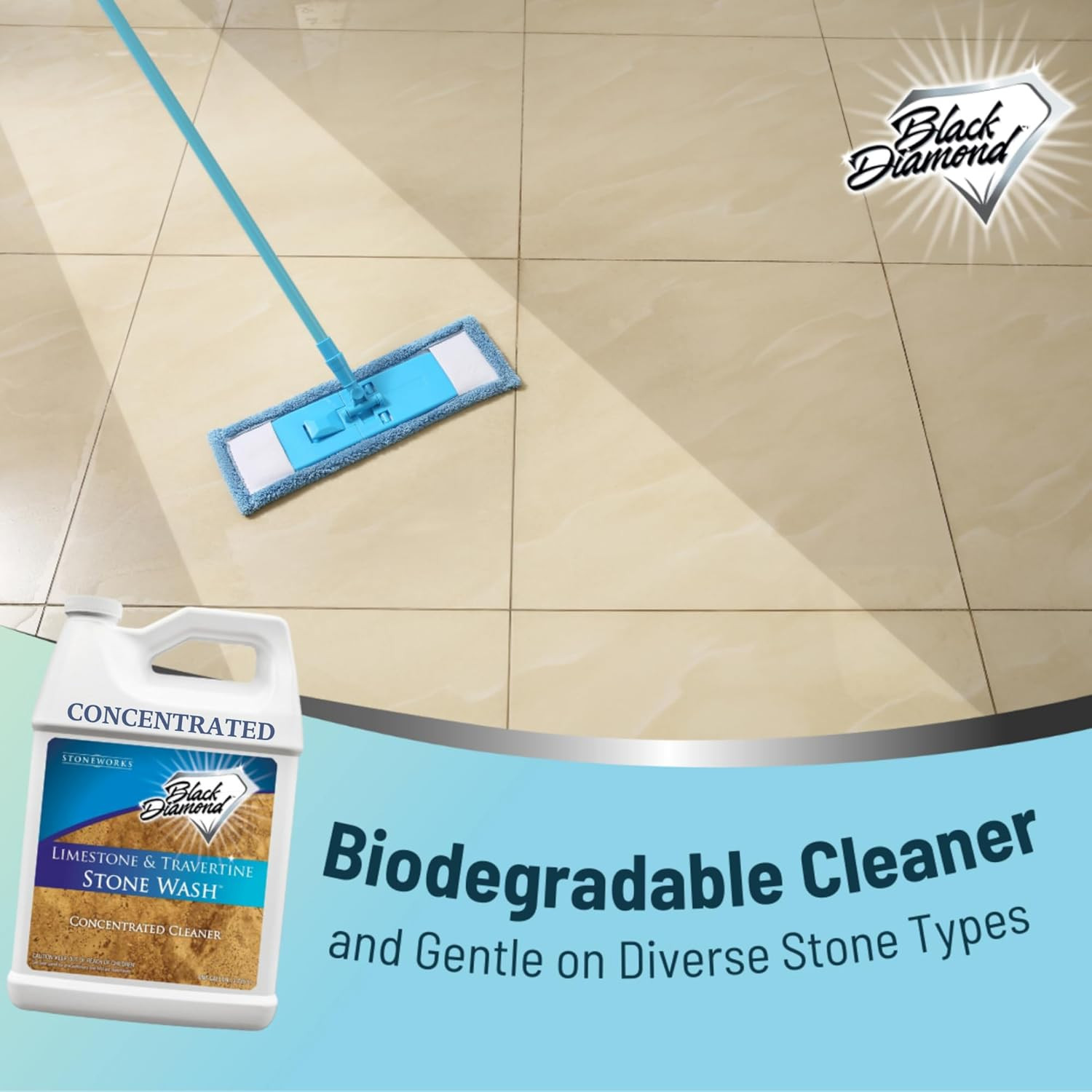 Natural Stone Cleaner – Limestone, Slate & Travertine Cleaner – Natural Stone Sh