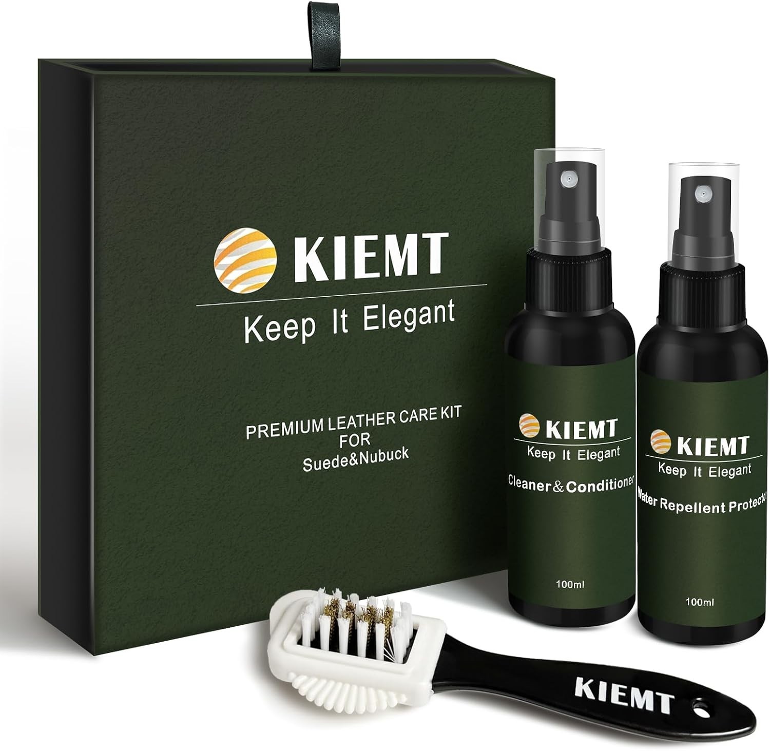 Suede and Nubuck Care kit,Leather Cleaner and Conditioner,Suede Protector Spr…