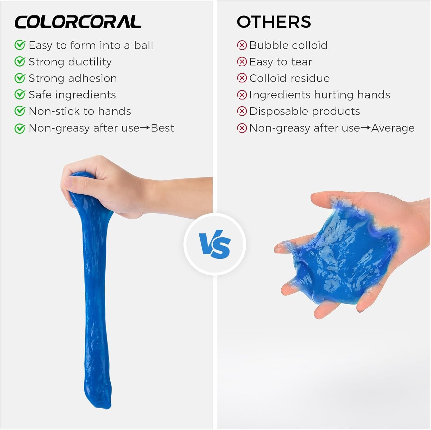 Multi Purpose Universal Cleaning Gel Jelly Keyboard Laptop Home Dust Navy Blue