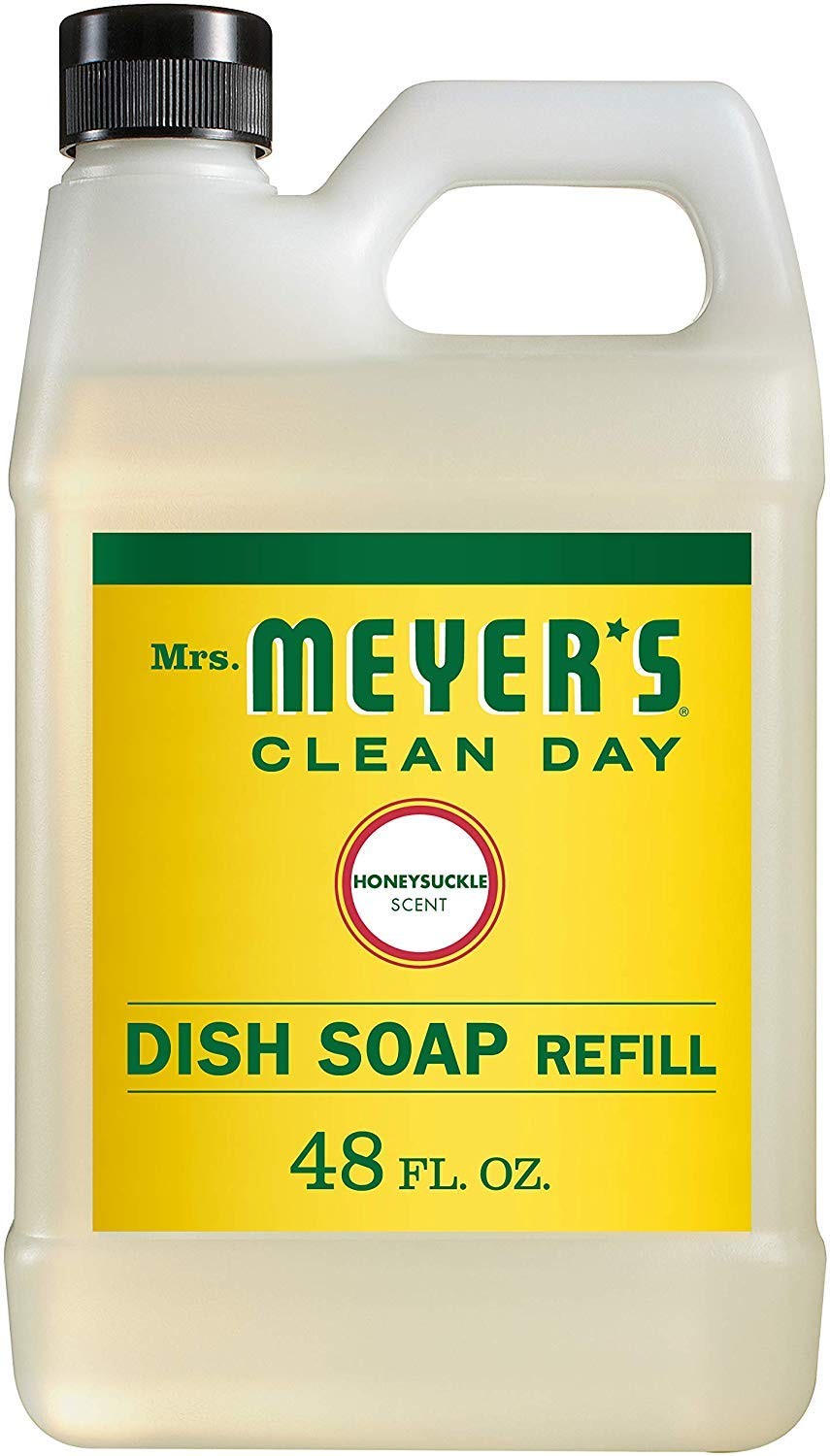 CLEAN DAY Liquid Dish Soap Refill, Honeysuckle, 48 fl. oz